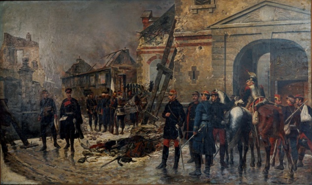 Kapitulacja twierdzy Metz, aut. Emill Brisset, II poł. XIX w.