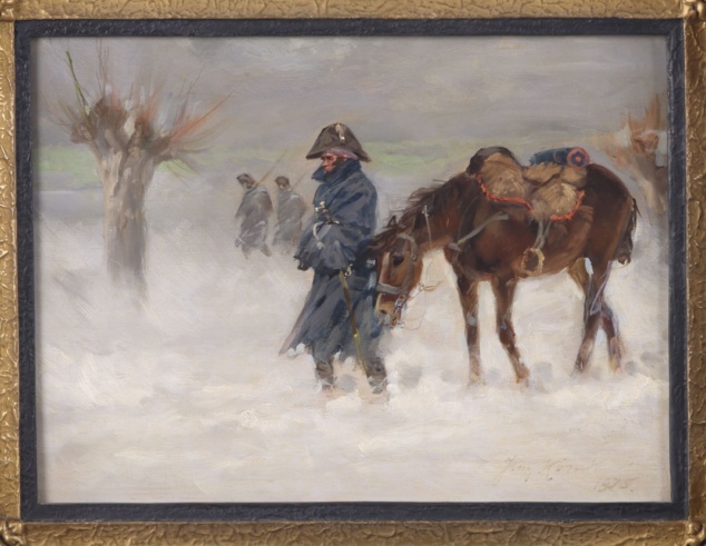 Odwrót z Moskwy, 1935 r. Jerzy Kossak