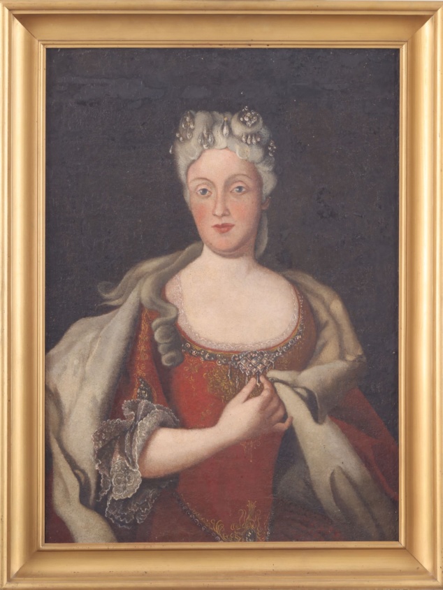 Portret Marii Józefy wg Louisa de Silvestre, XVIII w. autor nieznany