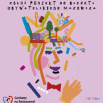 Plakat "Projekt obywatelski Mazowsza".