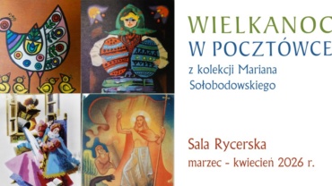 Baner wystawy Wielkanoc w Pocztowce